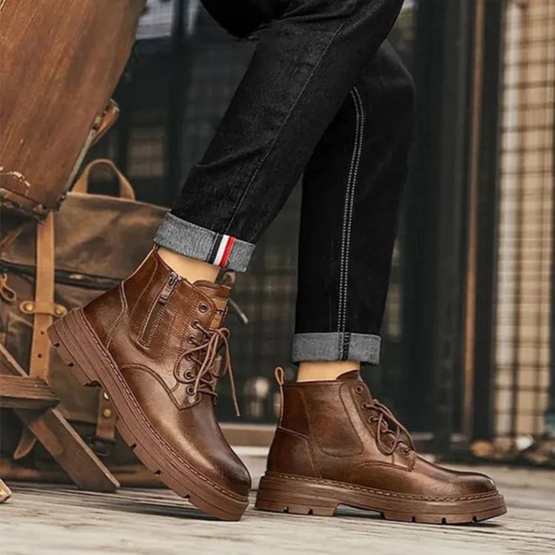 SALVATORE Explorer – Rugged Leather Boots