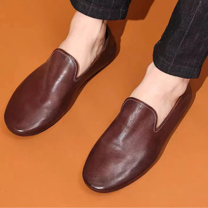 SALVATORE Voyage – Foldable Leather Loafers